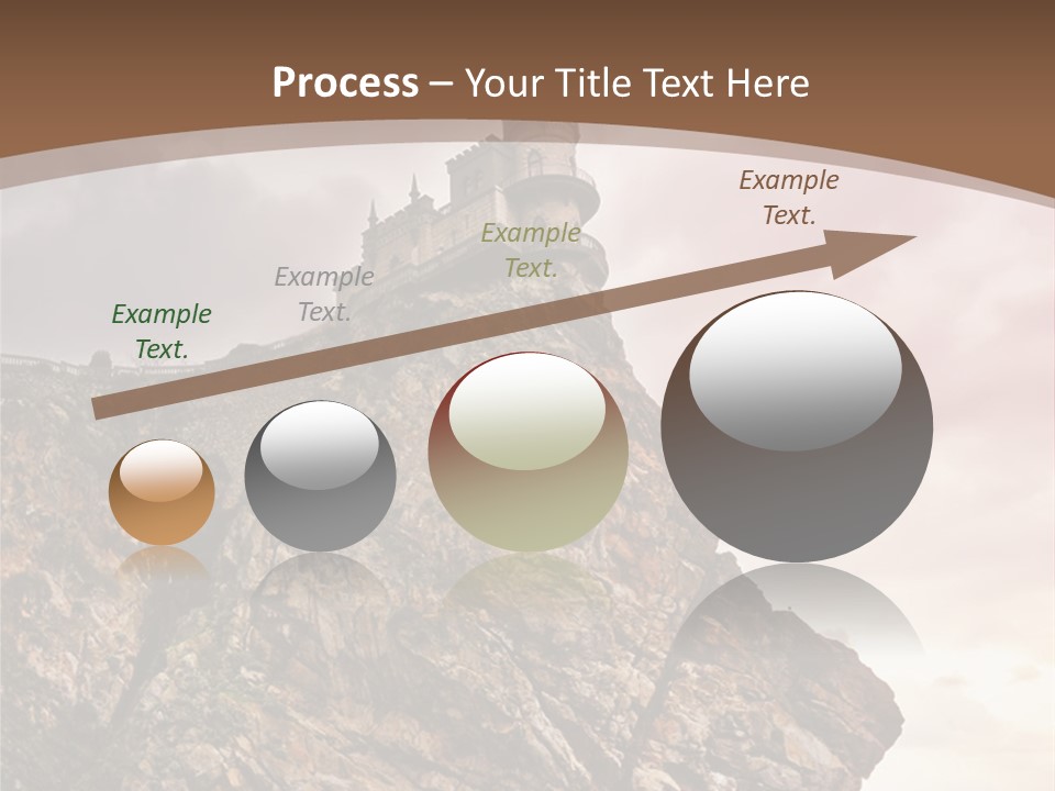 Journey Gnezdo Clouds PowerPoint Template