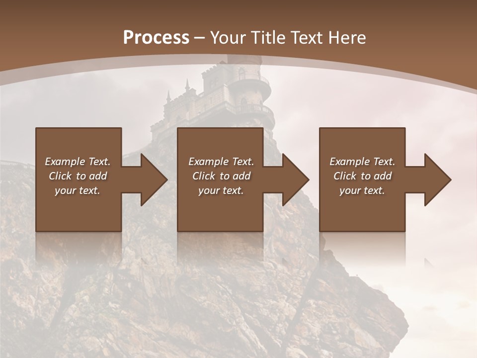 Journey Gnezdo Clouds PowerPoint Template