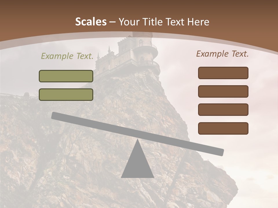 Journey Gnezdo Clouds PowerPoint Template