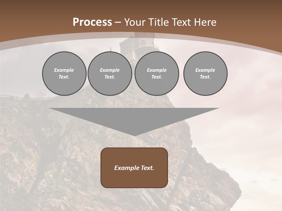 Journey Gnezdo Clouds PowerPoint Template