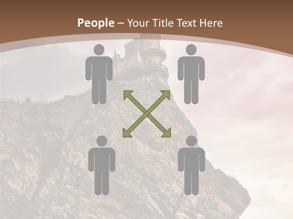 Journey Gnezdo Clouds PowerPoint Template