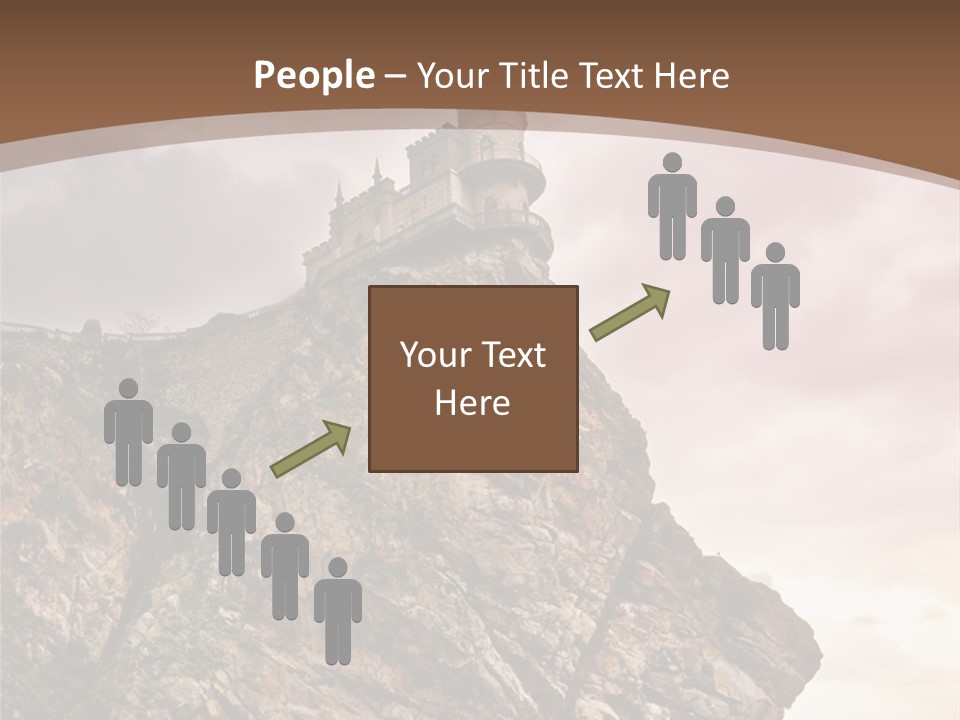 Journey Gnezdo Clouds PowerPoint Template