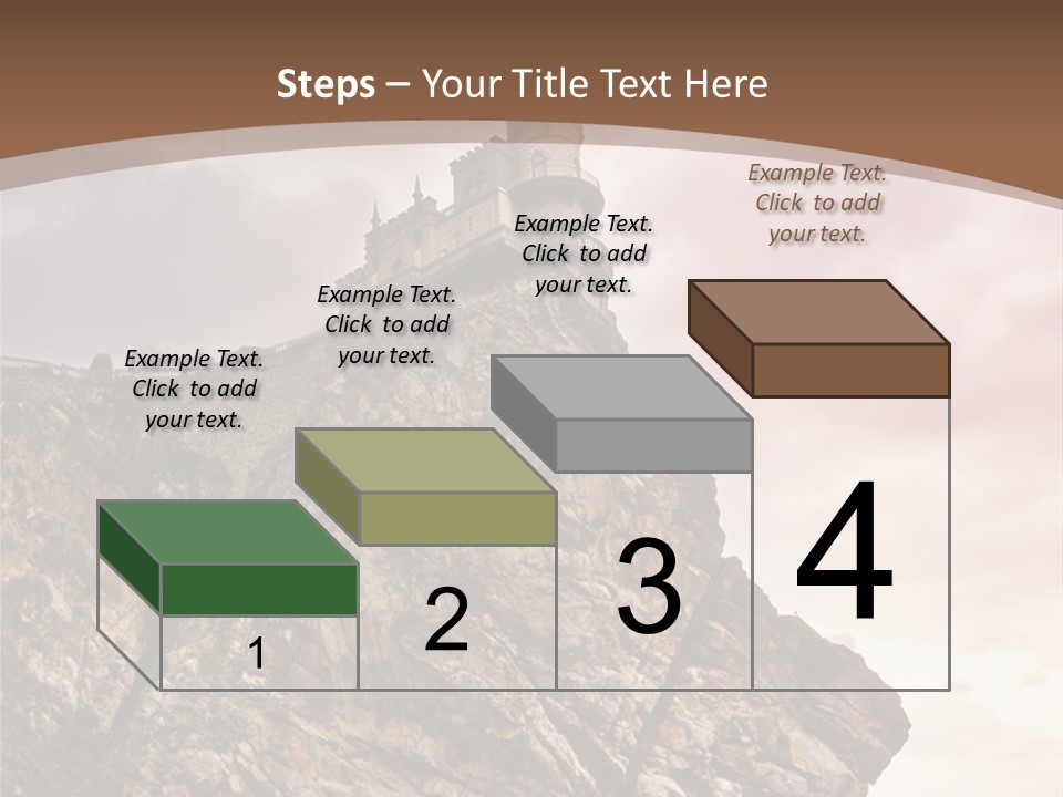 Journey Gnezdo Clouds PowerPoint Template