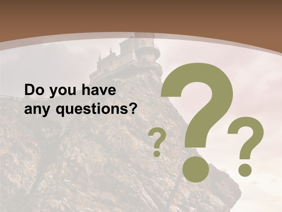 Journey Gnezdo Clouds PowerPoint Template