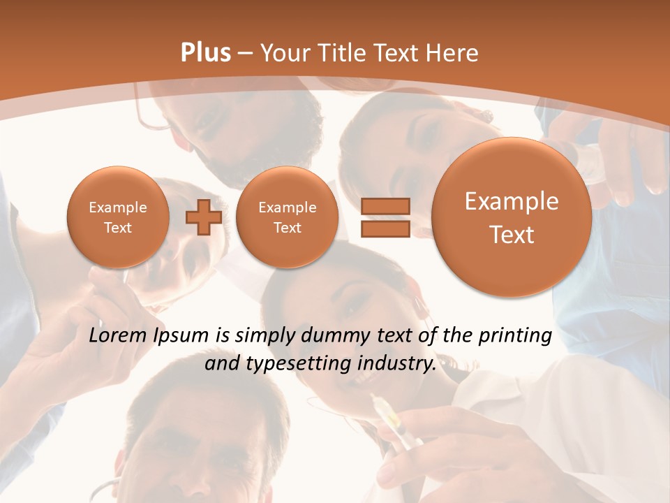 Instrument Medicine Girls PowerPoint Template