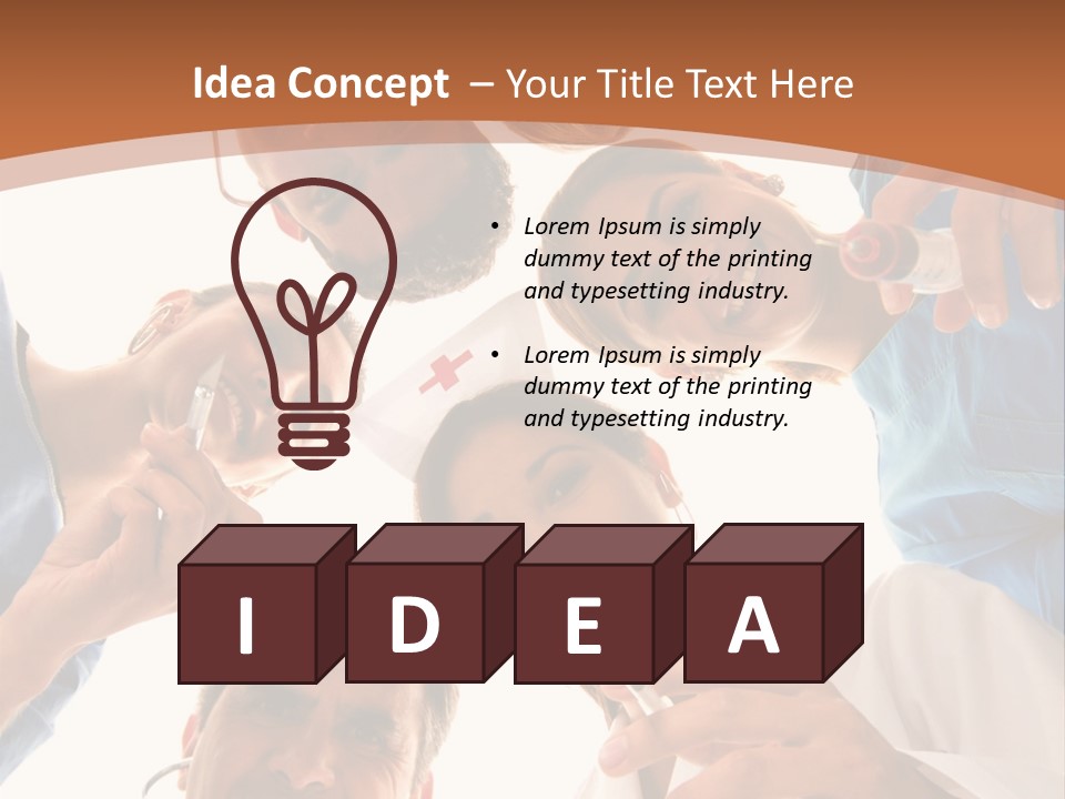 Instrument Medicine Girls PowerPoint Template