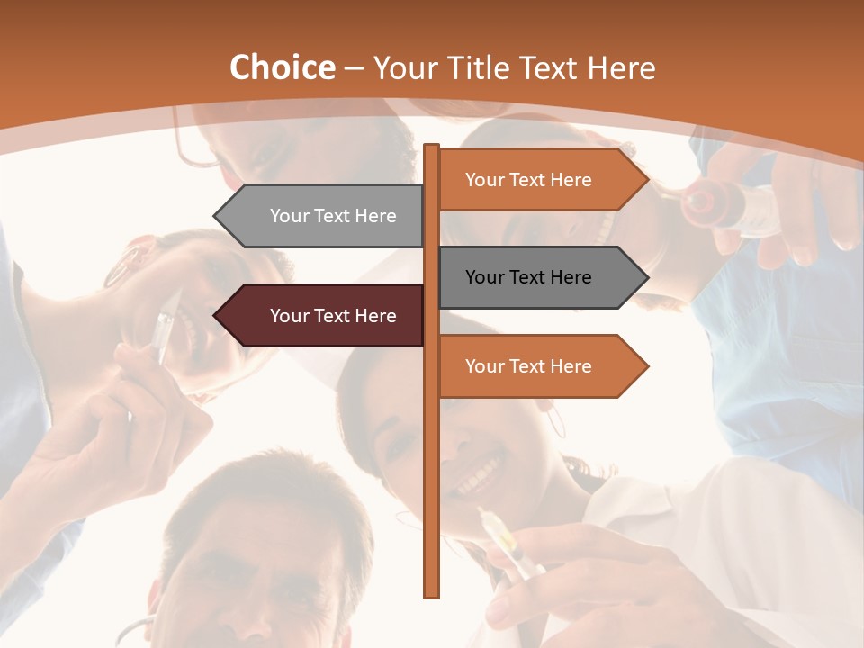 Instrument Medicine Girls PowerPoint Template