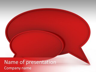 Empty Tought Idea PowerPoint Template