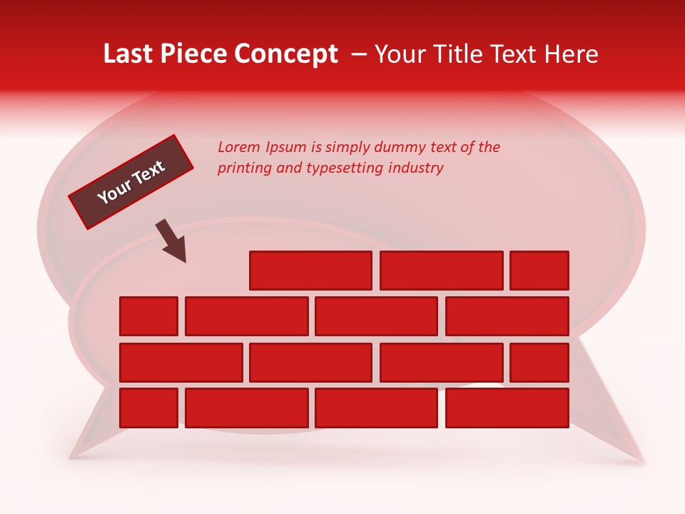 Empty Tought Idea PowerPoint Template