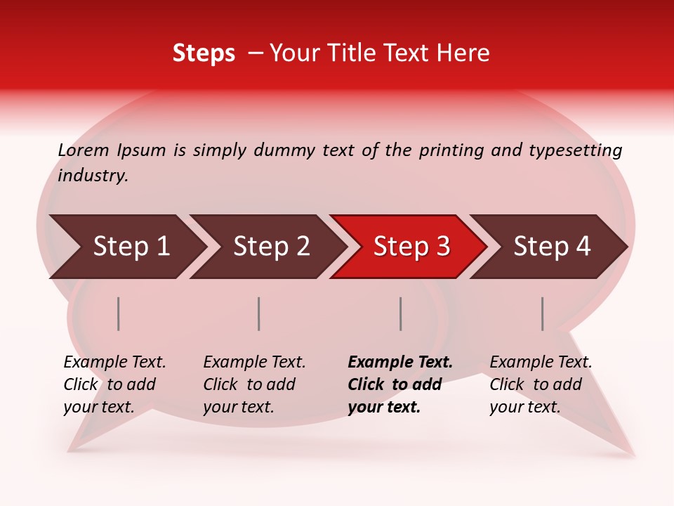Empty Tought Idea PowerPoint Template