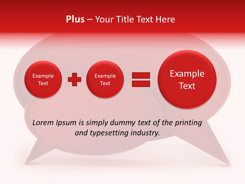Empty Tought Idea PowerPoint Template