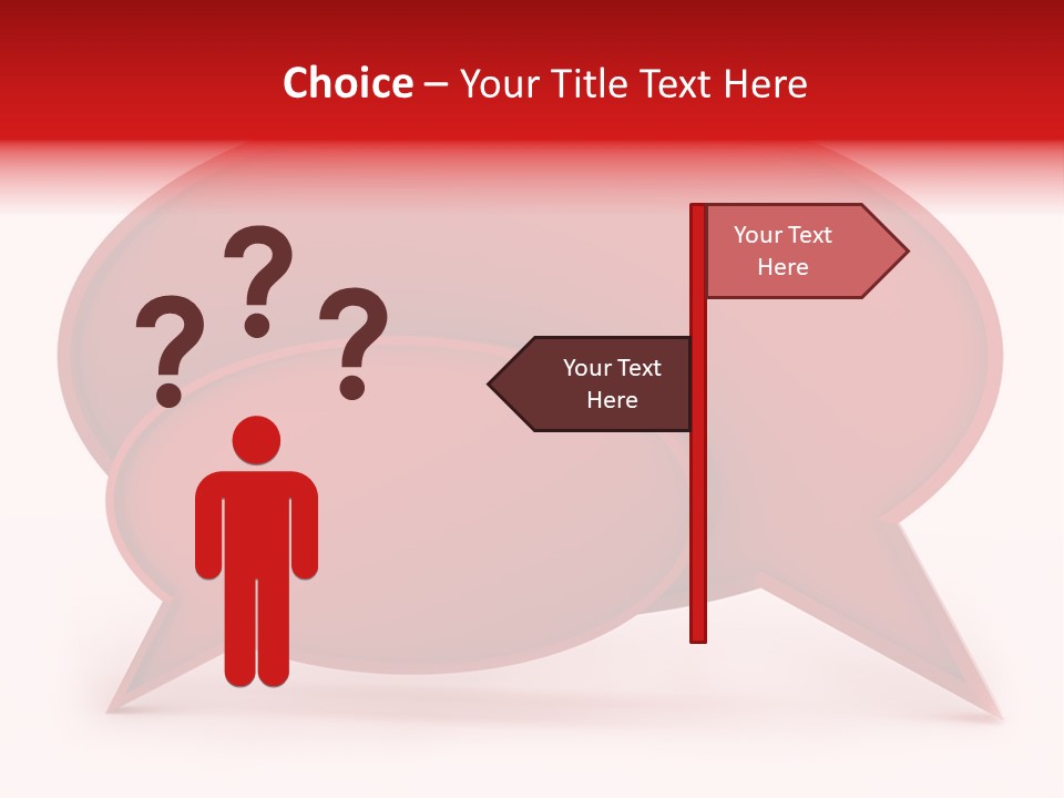 Empty Tought Idea PowerPoint Template