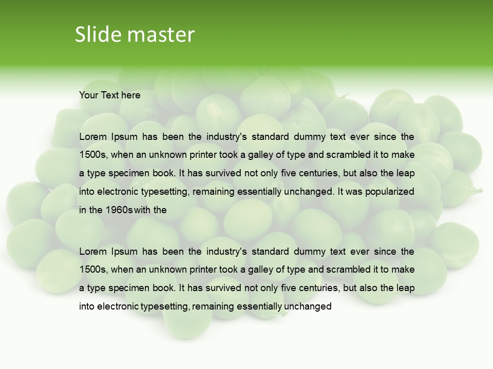 Yield Pod Crop PowerPoint Template