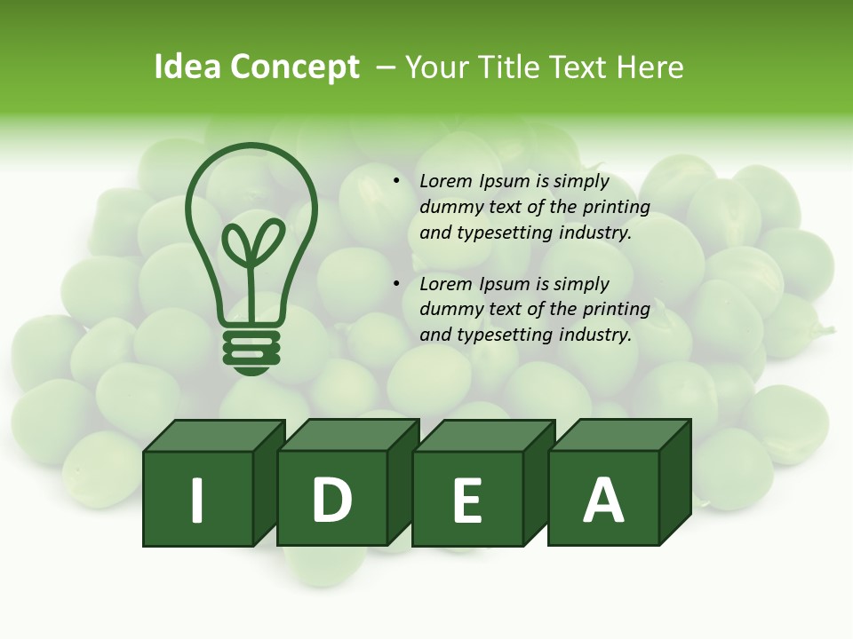 Yield Pod Crop PowerPoint Template