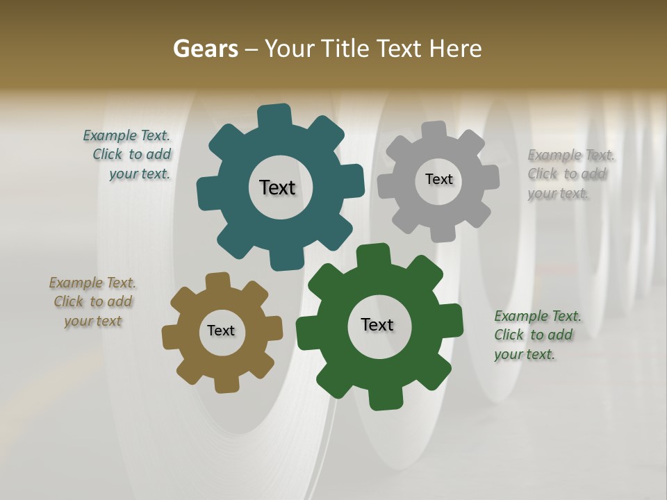 Industry Industrial Heavy PowerPoint Template