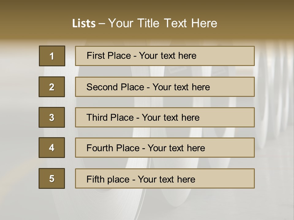 Industry Industrial Heavy PowerPoint Template