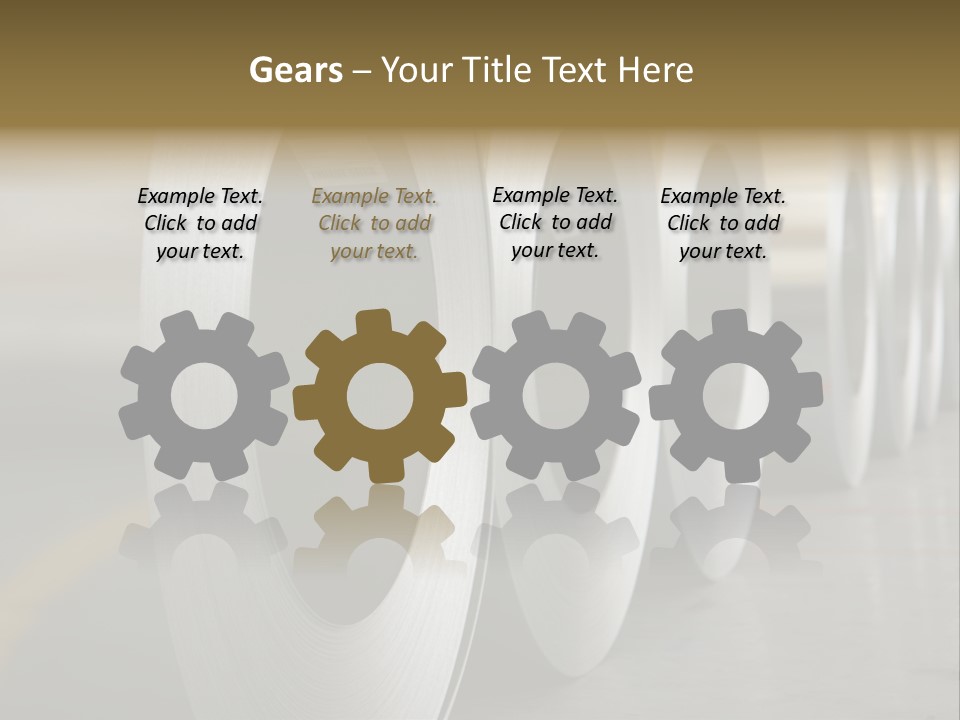 Industry Industrial Heavy PowerPoint Template