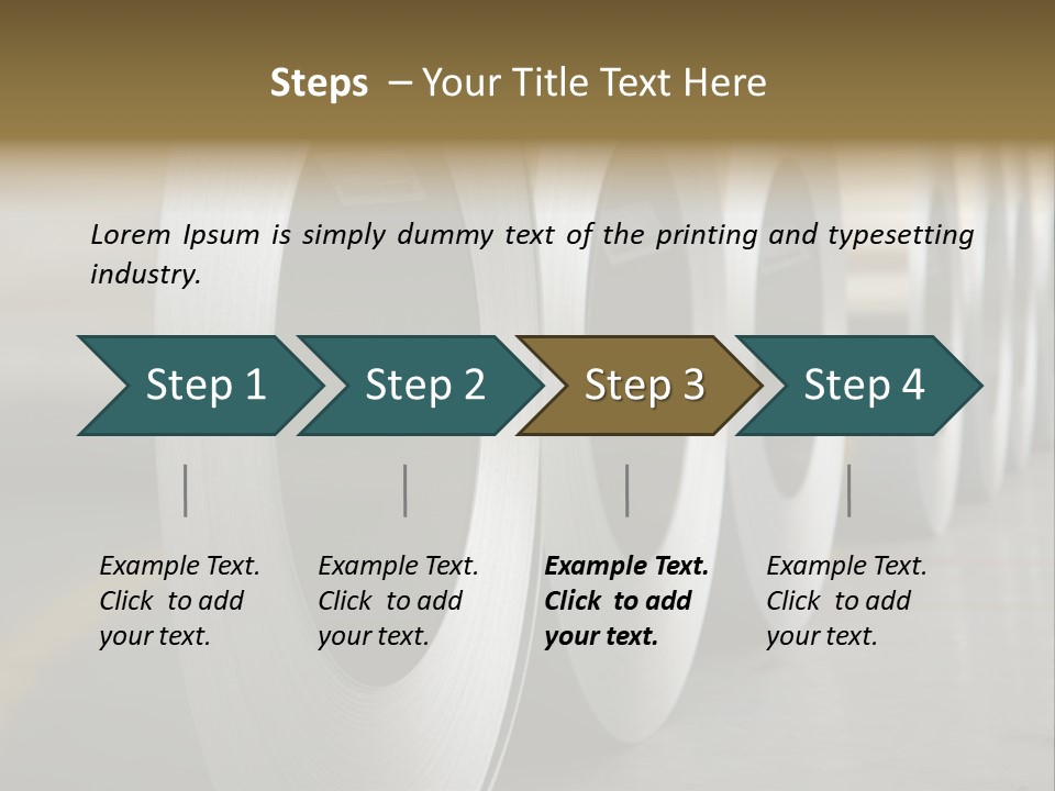 Industry Industrial Heavy PowerPoint Template