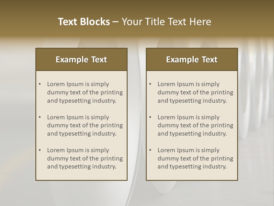 Industry Industrial Heavy PowerPoint Template