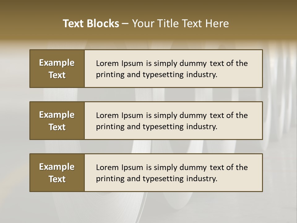 Industry Industrial Heavy PowerPoint Template