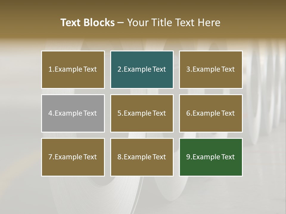Industry Industrial Heavy PowerPoint Template