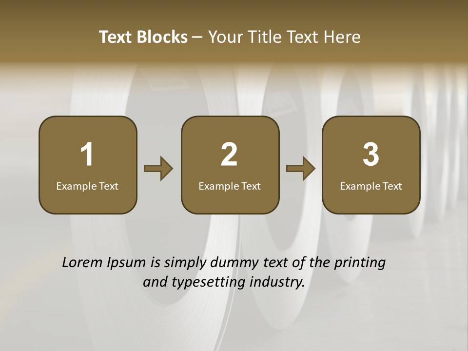 Industry Industrial Heavy PowerPoint Template