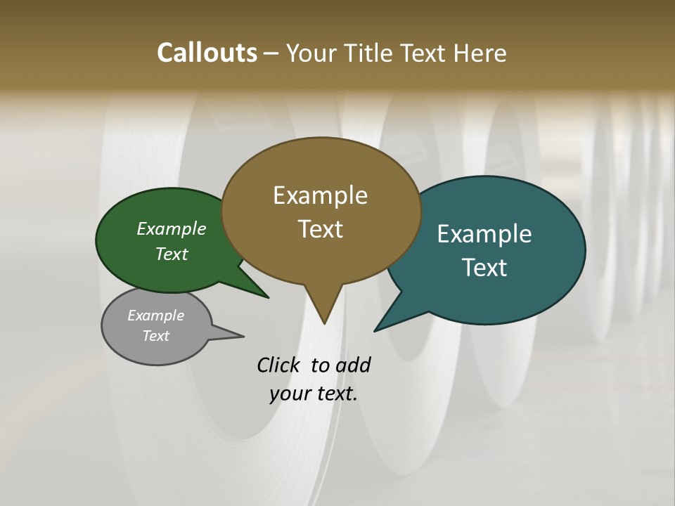 Industry Industrial Heavy PowerPoint Template