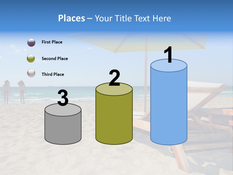 Nature Spring White PowerPoint Template