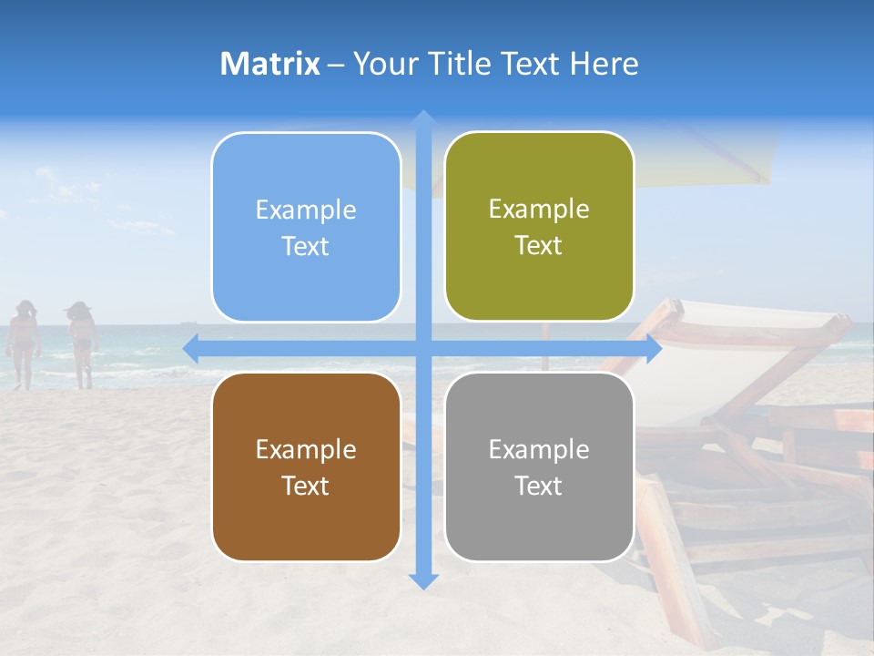 Nature Spring White PowerPoint Template