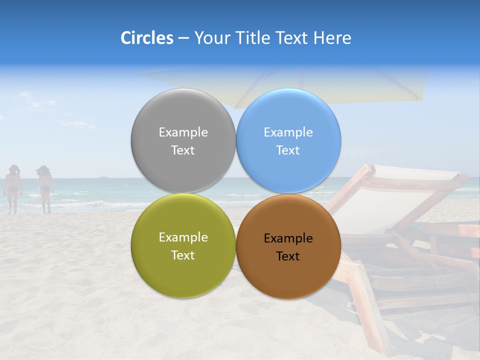 Nature Spring White PowerPoint Template