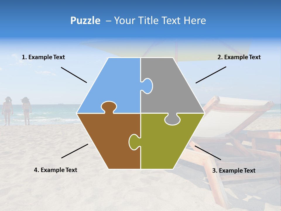 Nature Spring White PowerPoint Template