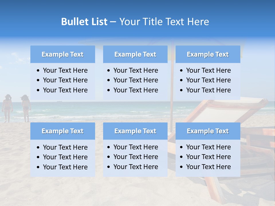 Nature Spring White PowerPoint Template