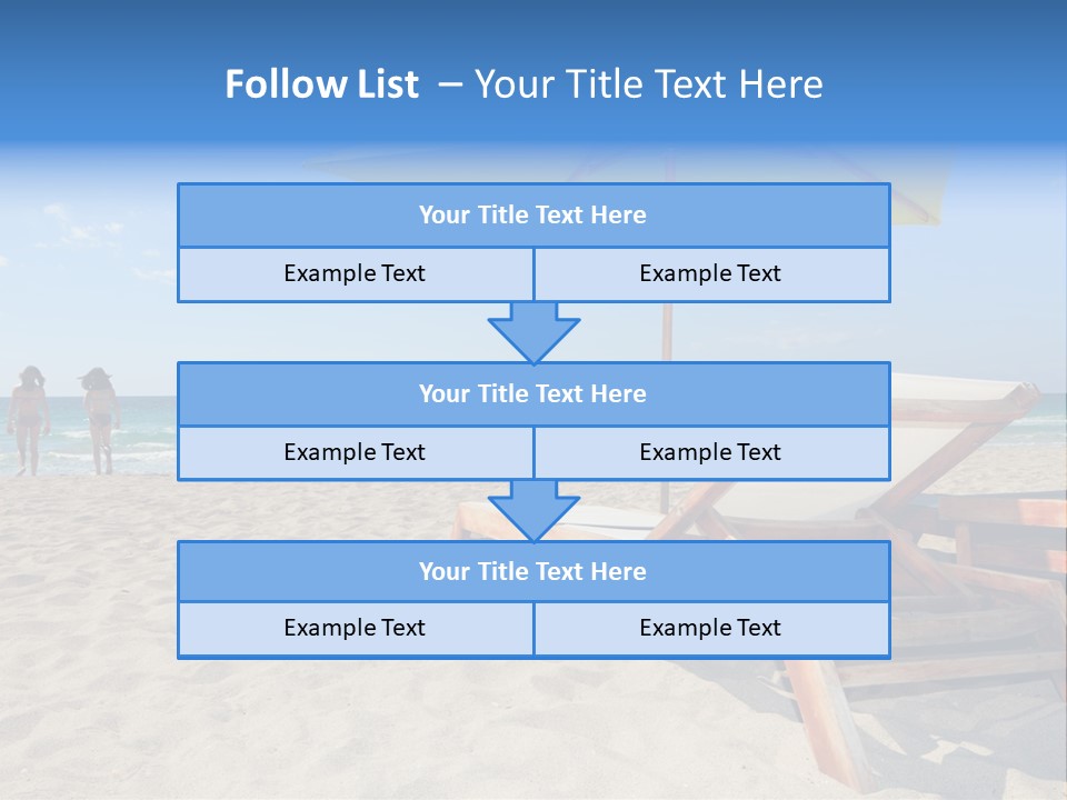 Nature Spring White PowerPoint Template