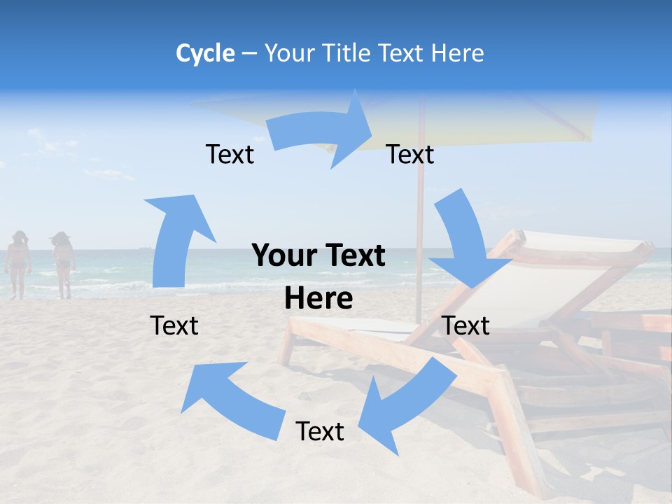 Nature Spring White PowerPoint Template