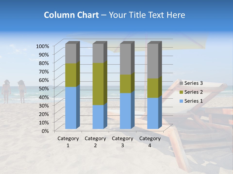 Nature Spring White PowerPoint Template