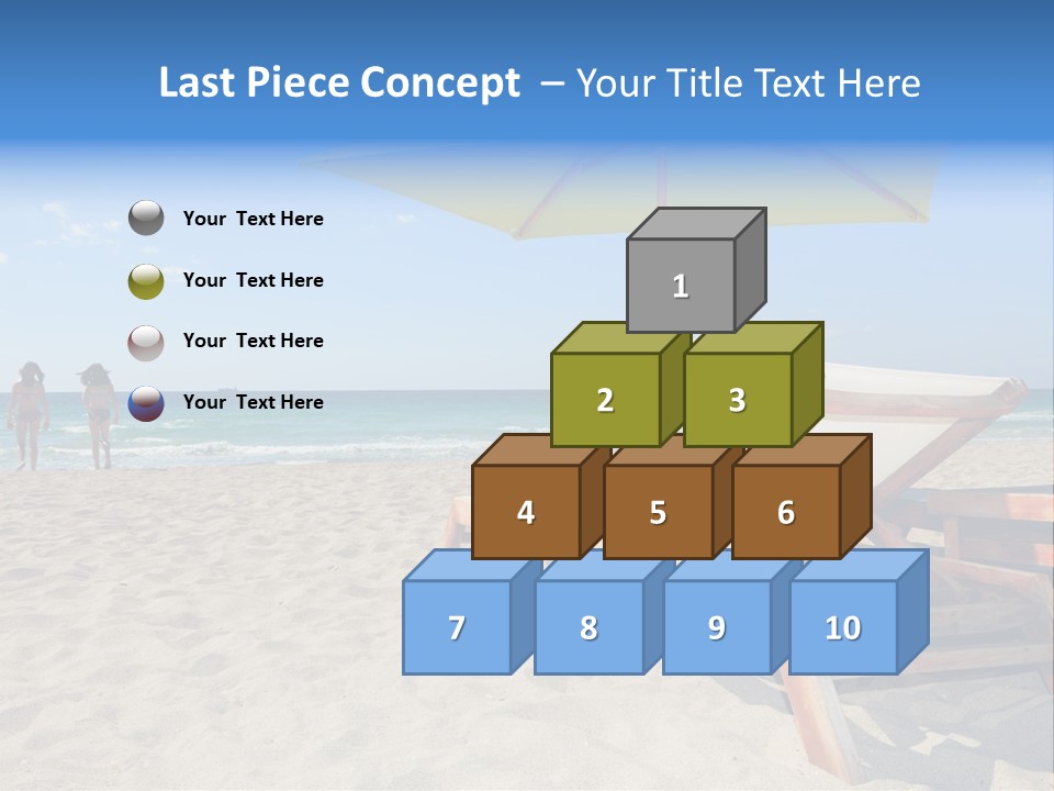 Nature Spring White PowerPoint Template