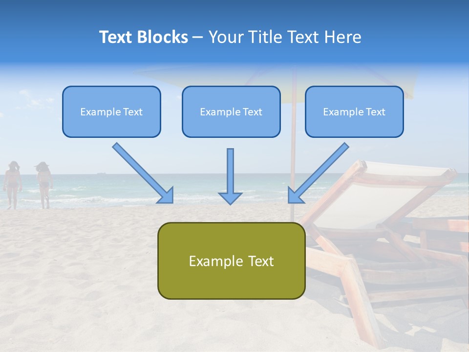 Nature Spring White PowerPoint Template