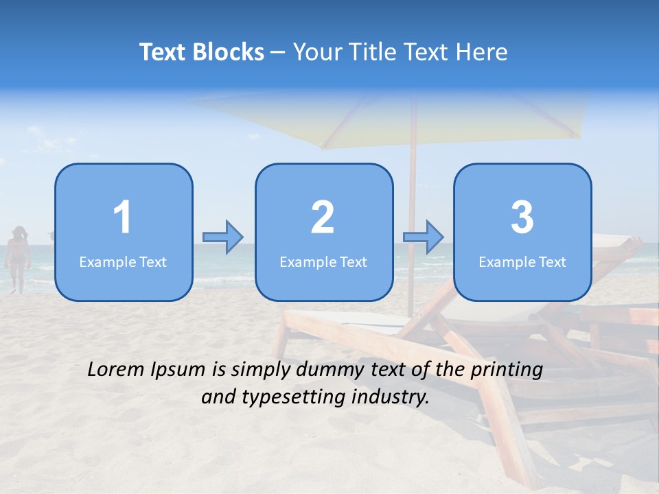 Nature Spring White PowerPoint Template