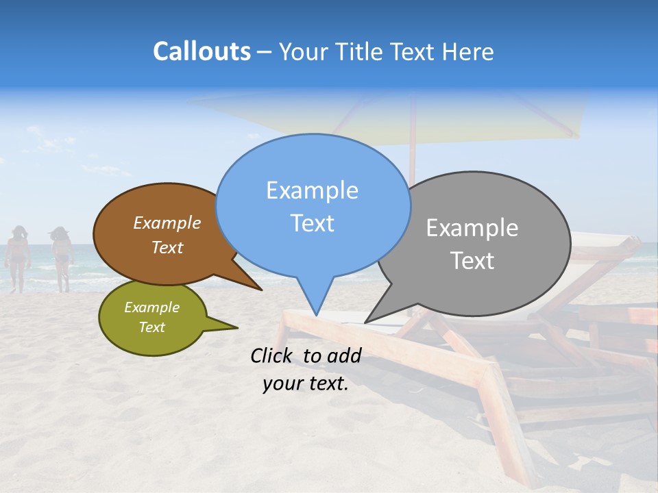 Nature Spring White PowerPoint Template