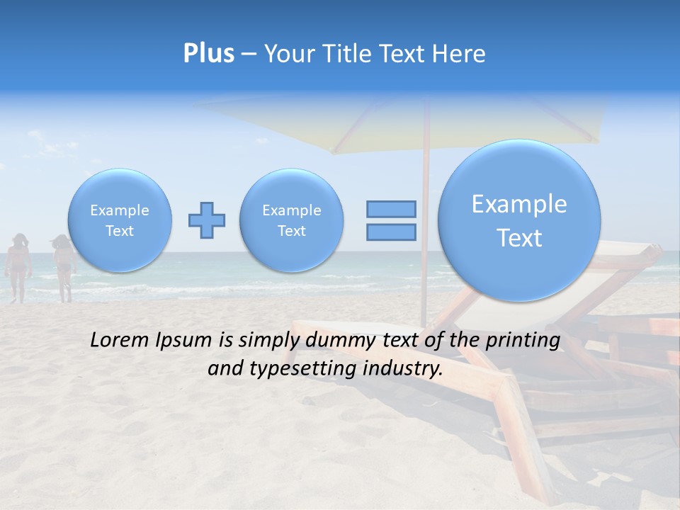 Nature Spring White PowerPoint Template