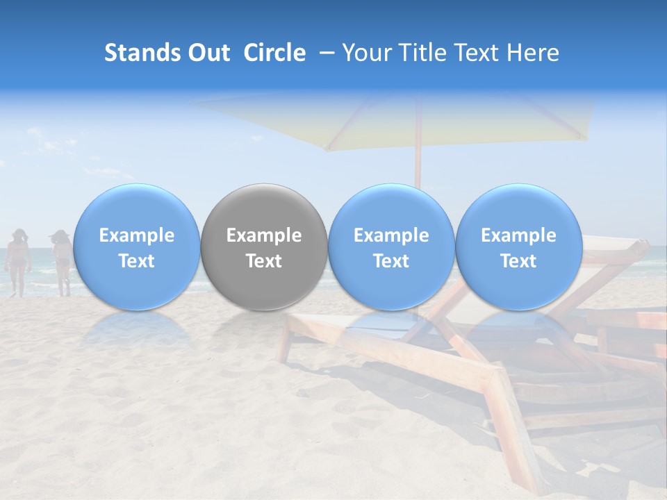 Nature Spring White PowerPoint Template