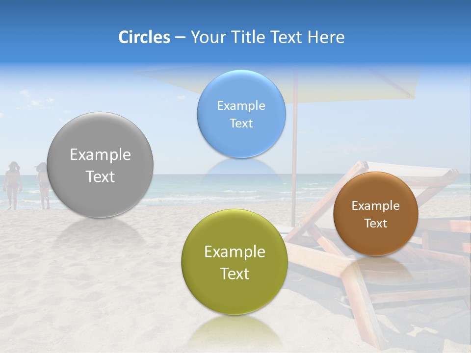 Nature Spring White PowerPoint Template