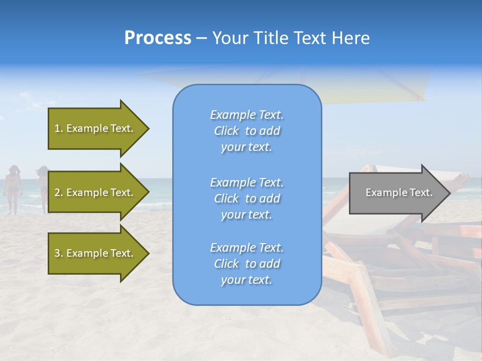 Nature Spring White PowerPoint Template