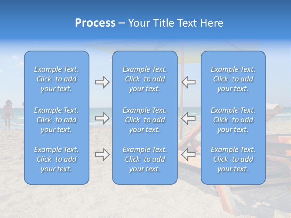 Nature Spring White PowerPoint Template