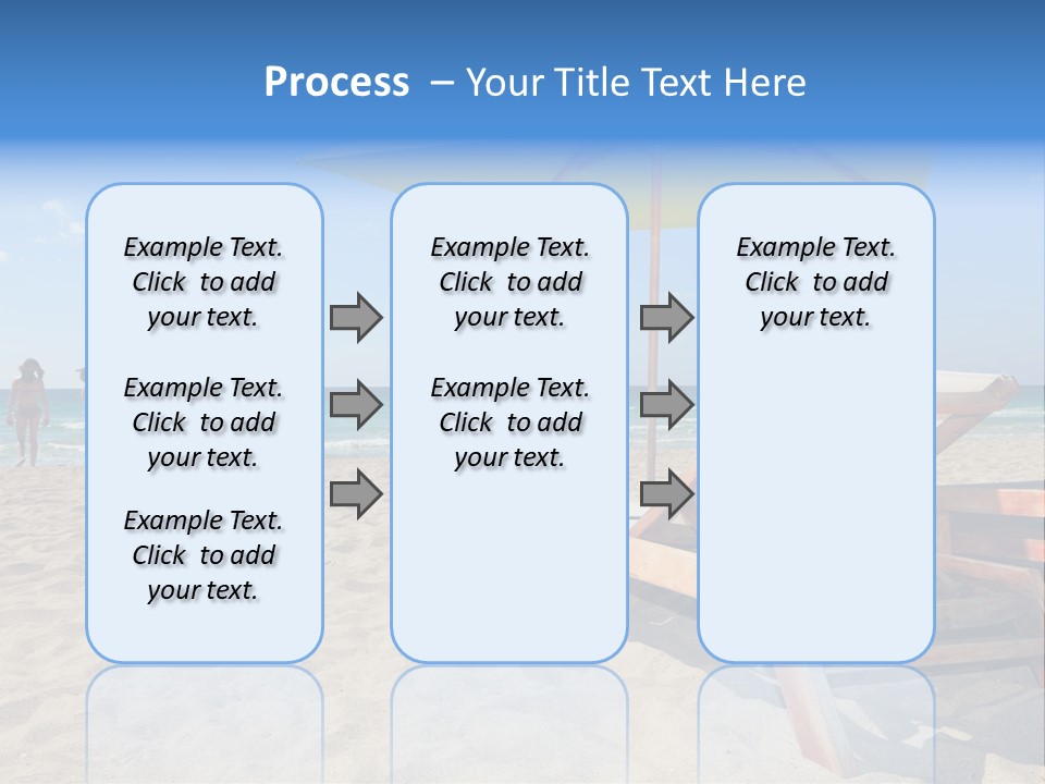 Nature Spring White PowerPoint Template