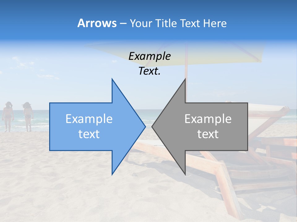 Nature Spring White PowerPoint Template