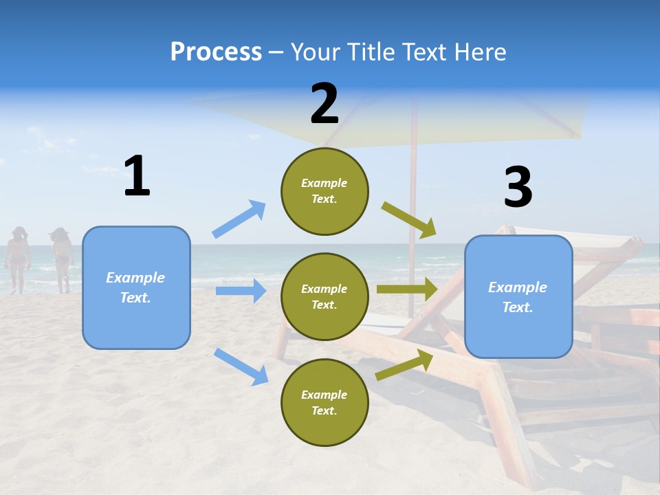 Nature Spring White PowerPoint Template