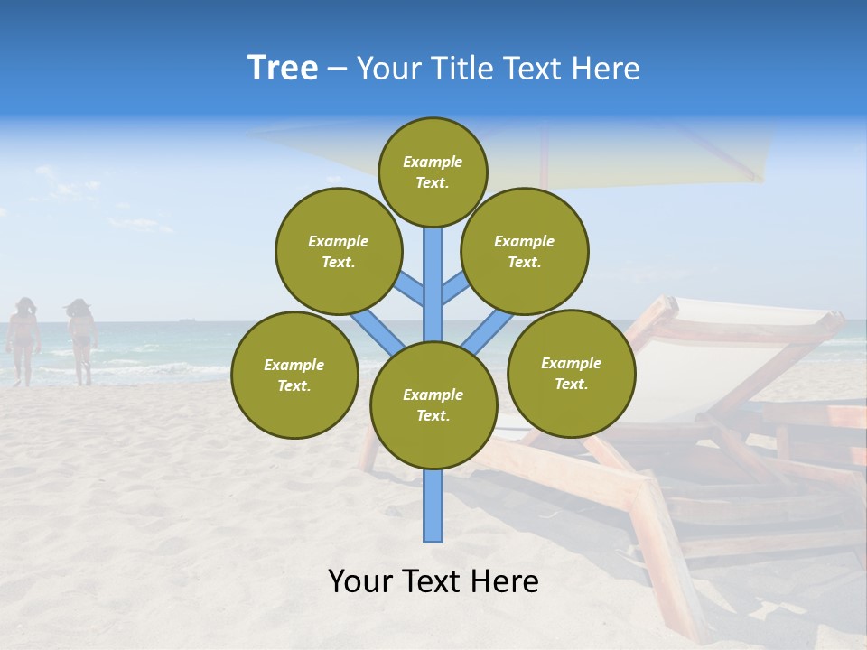 Nature Spring White PowerPoint Template