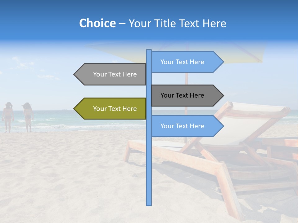 Nature Spring White PowerPoint Template