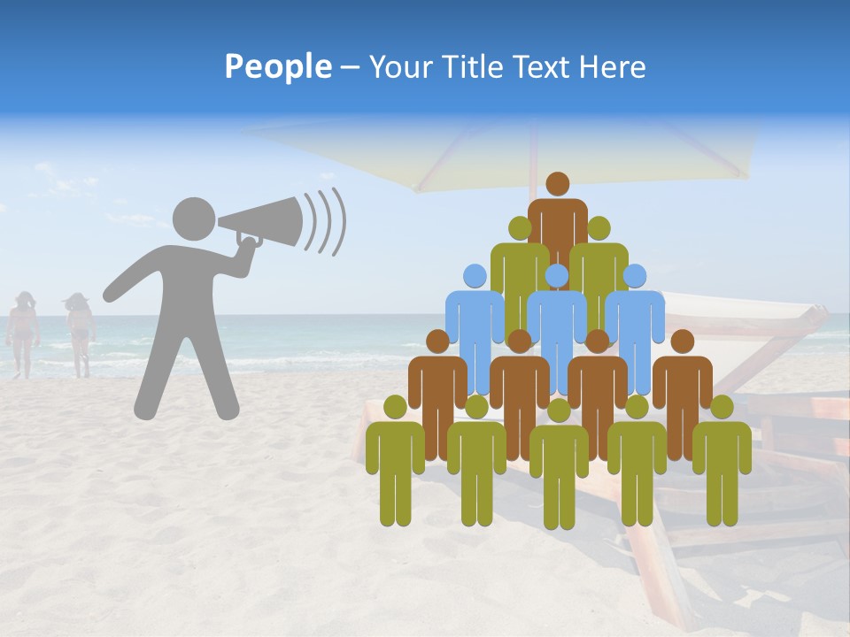 Nature Spring White PowerPoint Template